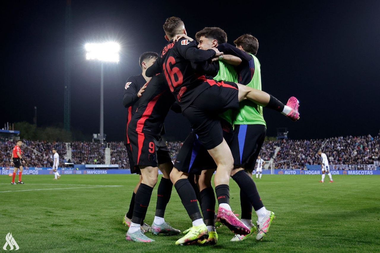 برشلونة يهزم ليجانيس في الليجا
