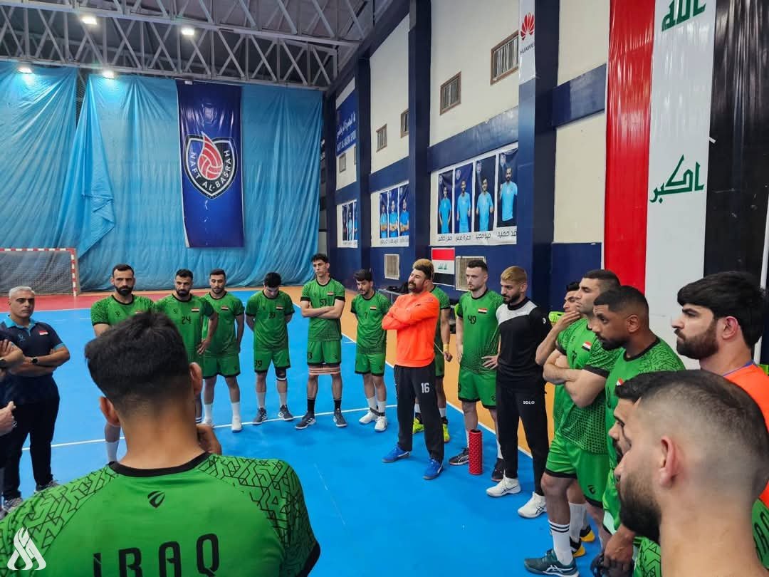منتخبنا بكرة اليد يعسكر في البصرة استعدادا للبطولة العربية بالكويت