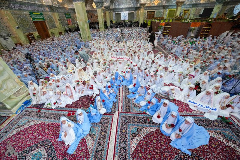 العتبة العسكرية المقدسة تقيم مهرجان التكليف الشرعي بمشاركة 4 آلاف مكلفة