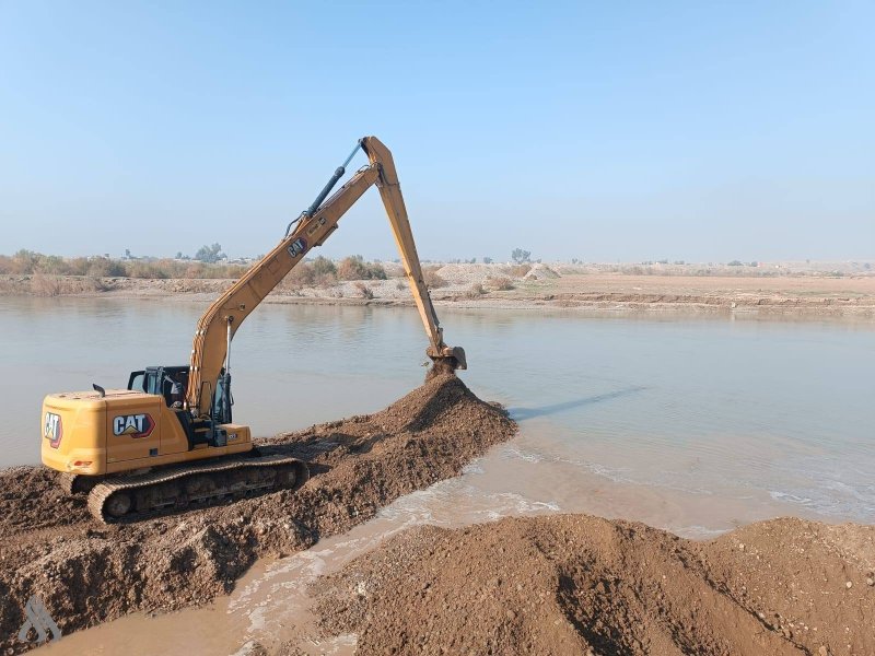 ديالى.. انطلاق حملة لتنظيف العيون المغذية لنهر ديالى شمال حمرين