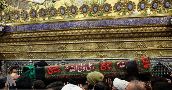 بالصور.. مراسم تشييع جثمان شقيق المرجع الديني الأعلى السيد السيستاني في قم المقدسة