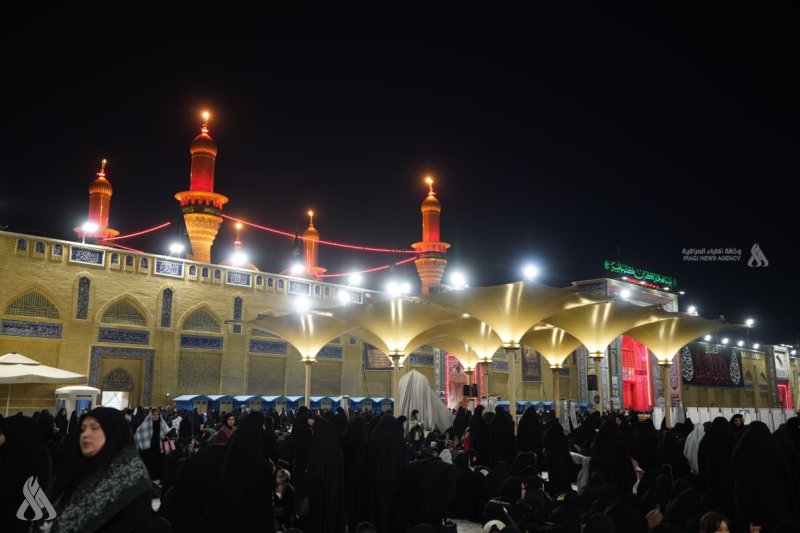 بالصور.. إحياء ذكرى استشهاد الإمام موسى بن جعفر (ع) في الكاظمية المقدسة