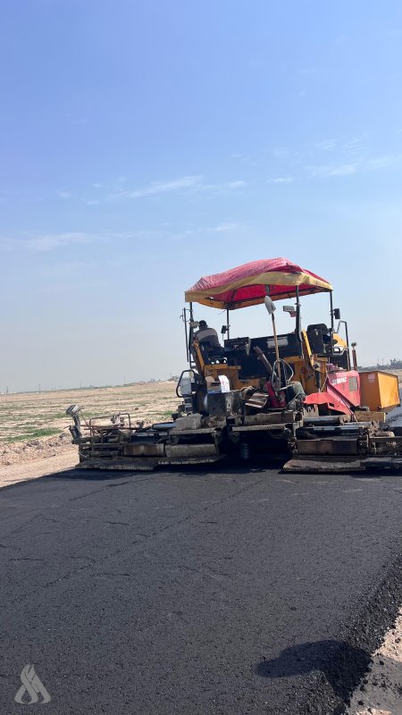 صلاح الدين تعلن المباشرة بإكساء الطبقة الثانية من الطريق الرابط بين سامراء والضلوعية